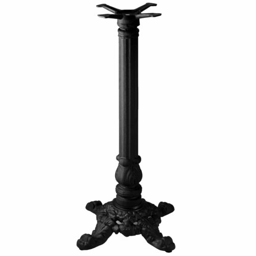 Table Bases: Vintage Bases: BBHT2300BH vintage 4-legged bistro base at bar height