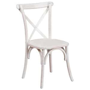 white crossback bentwood chair