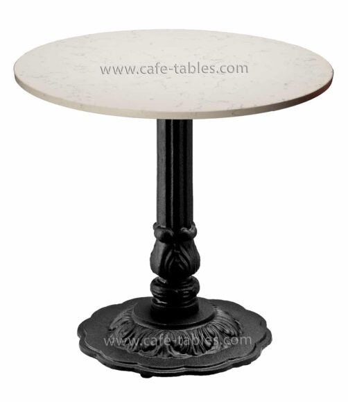 Carrara White Quartz Table Tops, 48 Inch Round Granite Table Top