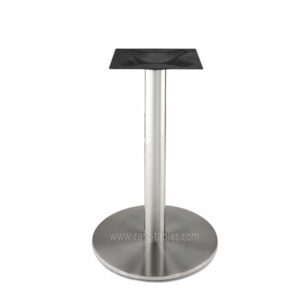 17in round stainless steel base