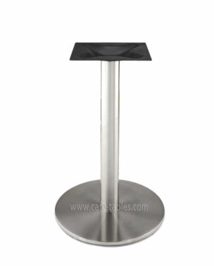 17in round stainless steel base
