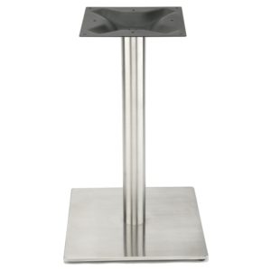 21x21 square stainless steel base