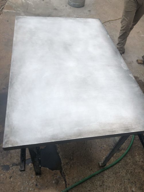 Patina Zinc Table Tops Table Tops Cafe Tables Inc