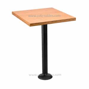 square bamboo top with bolt down base