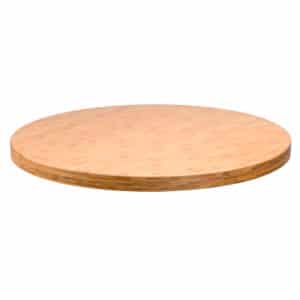 round bamboo table top