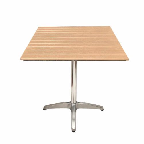 square outdoor teak table top with patio 4 base