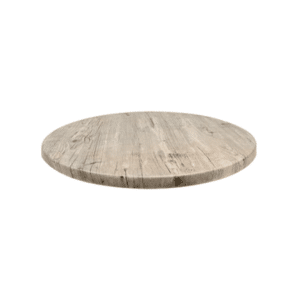 indoor/outdoor werzalitz tabletop, round washington pine