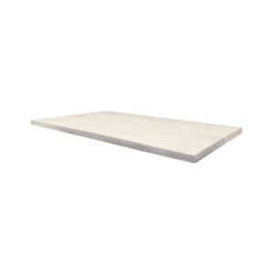 indoor/outdoor werzalitz tabletop, rectangle white wood