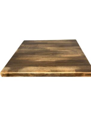 distressed walnut reclaimed wood table top