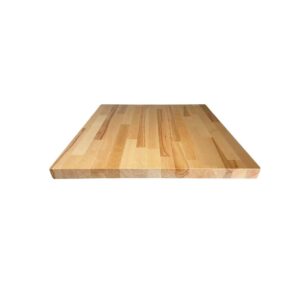 natural butcher block table top