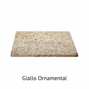 Square Giallo Ornamental Granite Table Top