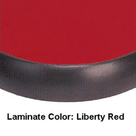 Liberty Red laminate color