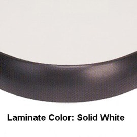 Solid White laminate