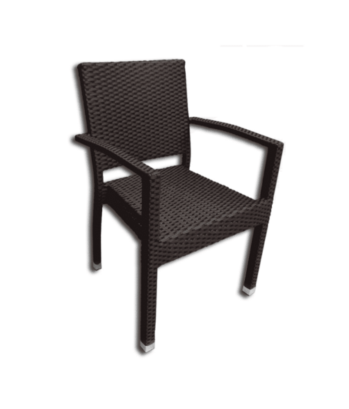 Chairs: Outdoor Chairs: Weave Series Balboa Armchair balboa weave series chair with arms
