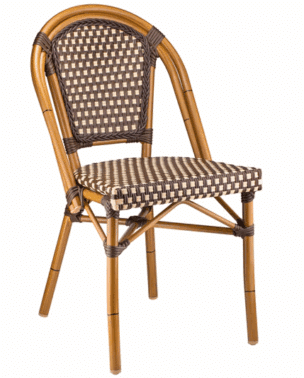 Aluminum & Bamboo Chair