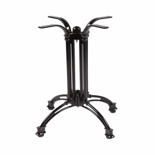 Margate 4 Ca Table Base Outdoor Cafe Tables Inc Vintage Margate 4 Cast Aluminum Outdoor Table Base At Dining Height