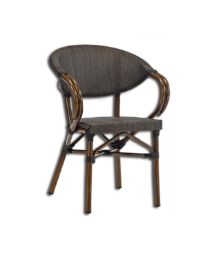 magellan weave series chair with arms