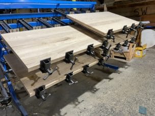 Custom Plank Wood Tops