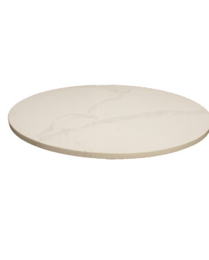 24" round calcutta quartz table top