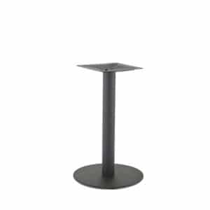 17" flat disk base at dining height