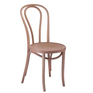 unfinished bentwood chair