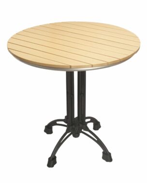 outdoor teak top with margate 4 base