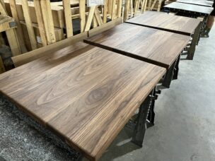 Table Tops: Walnut walnut table tops