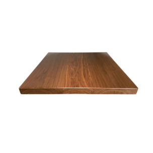 walnut table top, polyurethane finish